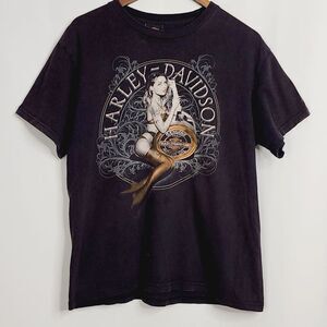 Harley Davidson Vintage Shirt House of Thunder Morgan Hill California Large